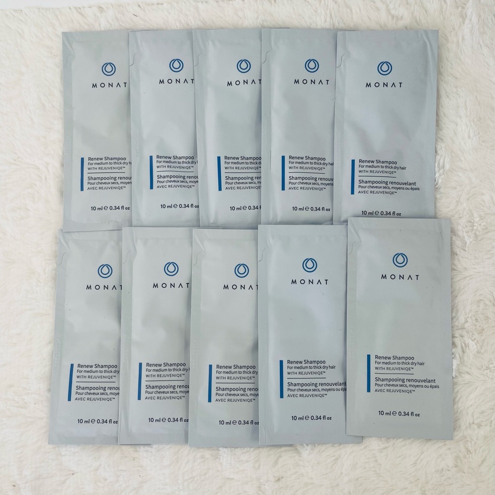 Monat Renew Shampoo 10 Travel Sachets 10ml each